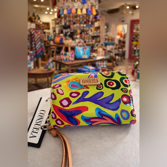 Consuela Handbags - NWT- Consuela “Limon” Zippy Wallet